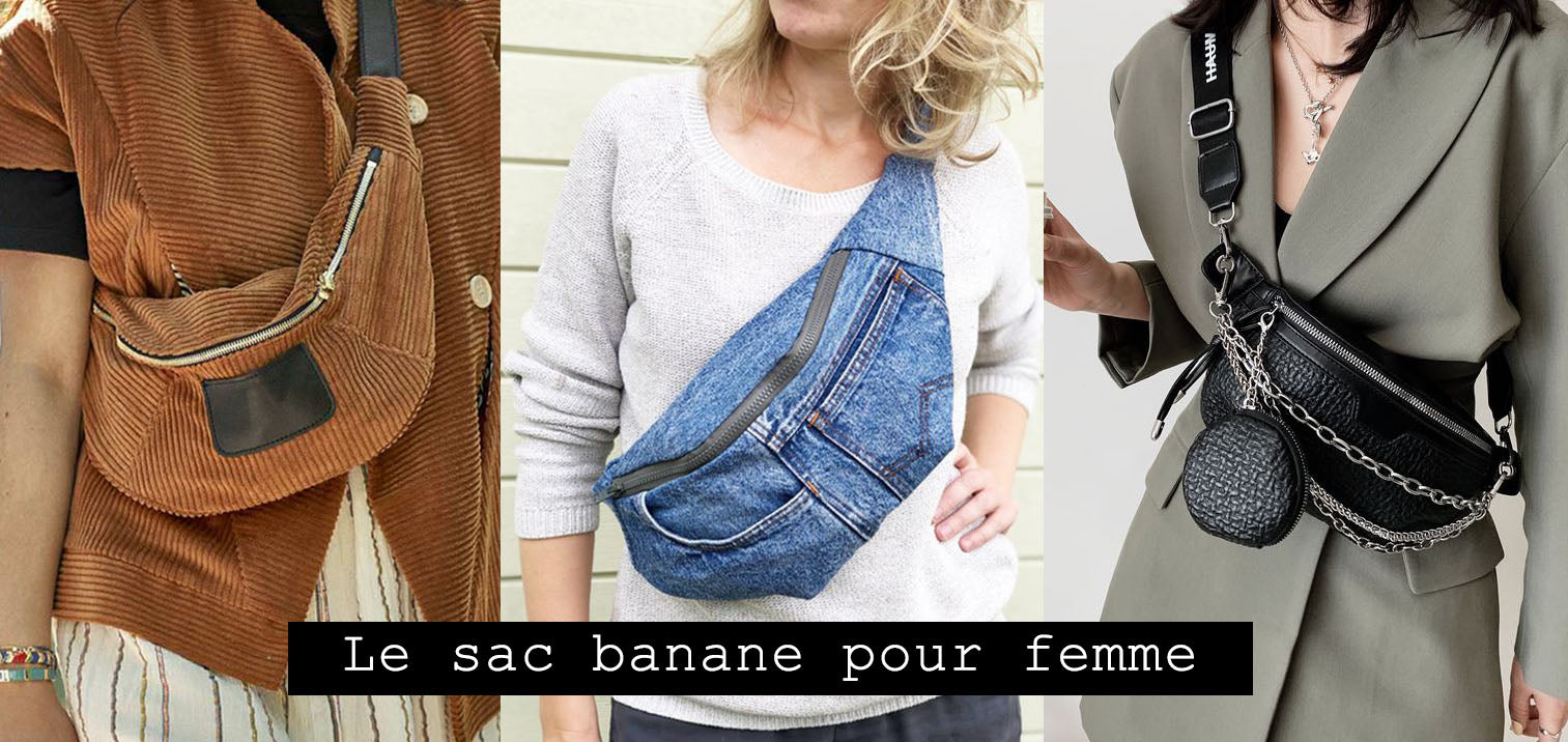Banane Xl cuir femme Oversize bum bag , grand Sac banane femme , Bum bag ,  hip bag pochette banane cuir -  Canada